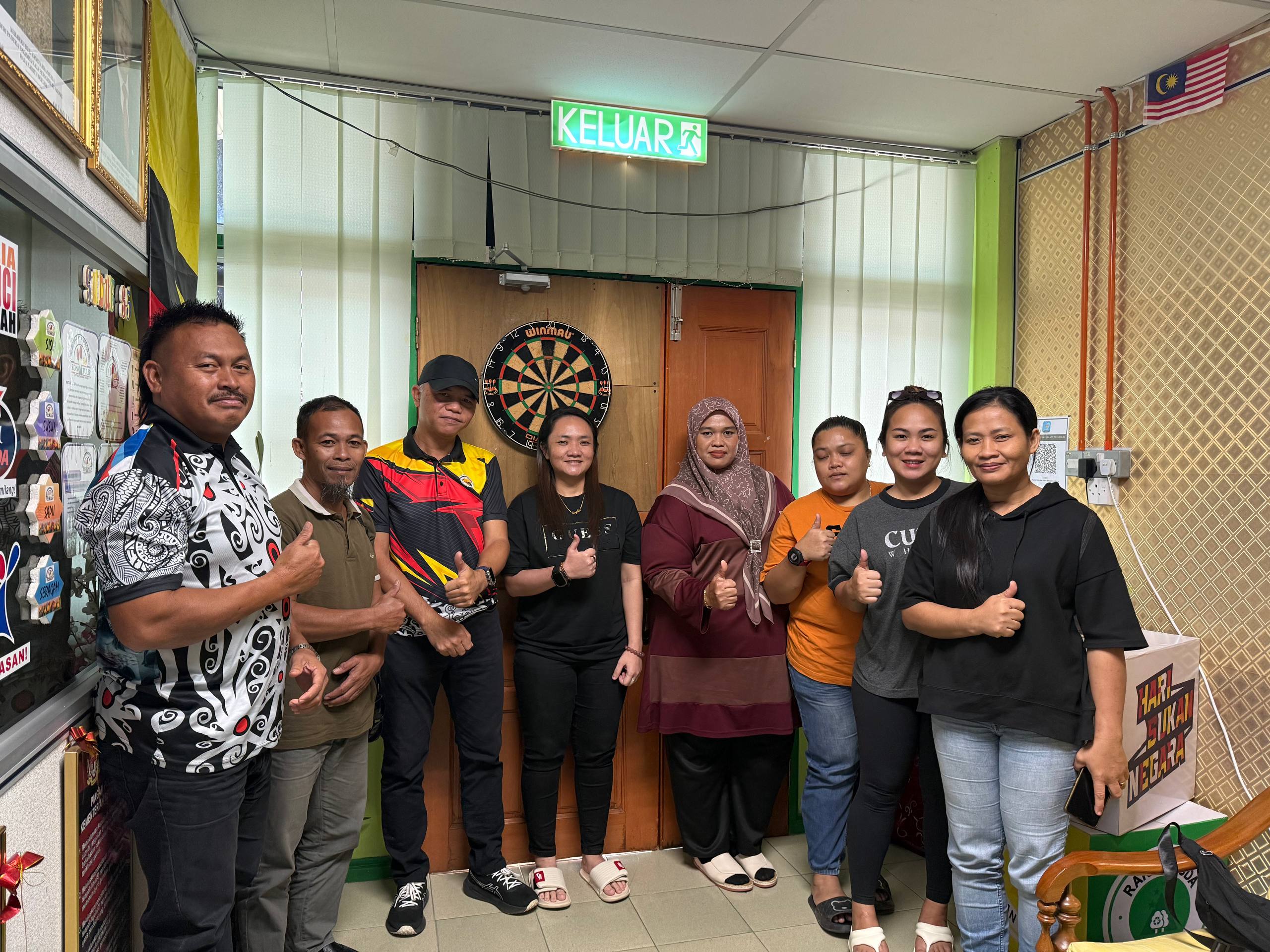 HAWK LADYS TUG OF WAR MENGHANGATKAN LAGI ARENA TARIK KALAT BAHAGIAN LIMBANG