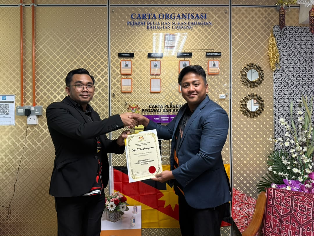 ENCIK MOHD HAFIZUL HELMI DINOBATKAN SEBAGAI PEKERJA TERBAIK BULANAN MEI 2026