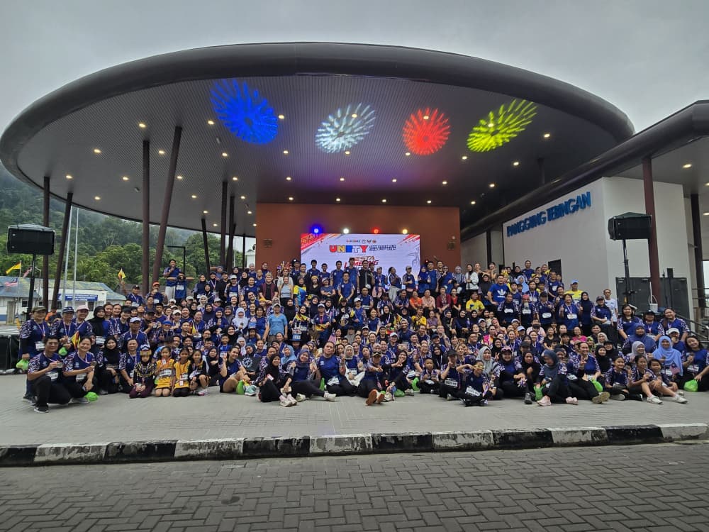LIMBANG UNITY FUN RUN MENYEMARAKKAN LAGI PERPADUAN KAUM MELALUI AKTIVITI SUKAN 