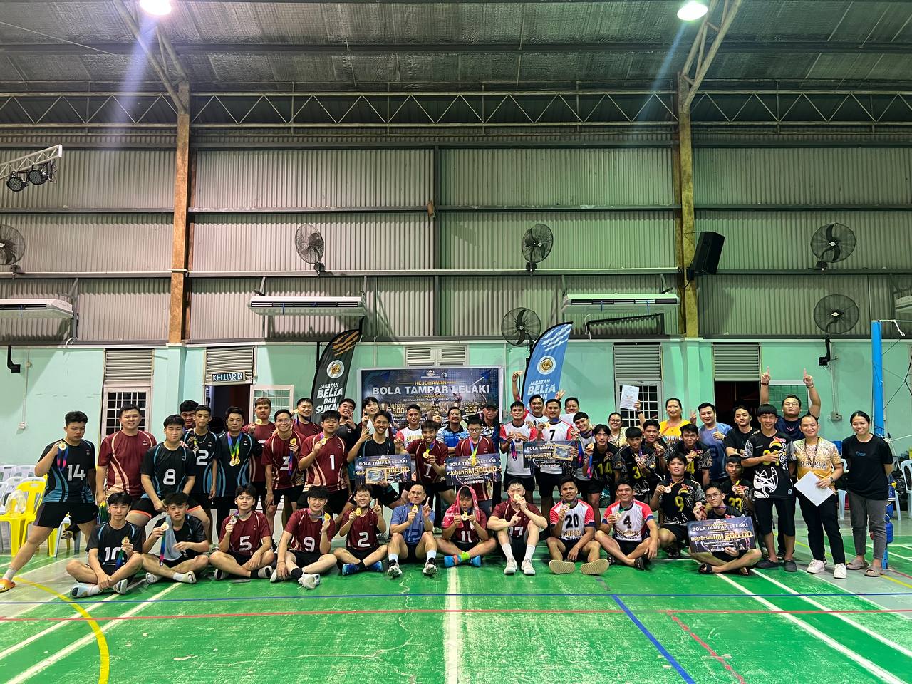 LIGA SUKAN KOMUNITI(LSK) 2026 BOLA TAMPAR PERINGKAT BAHAGIAN LIMBANG  MERIAH DENGAN 14 PASUKAN PENYERTAAN