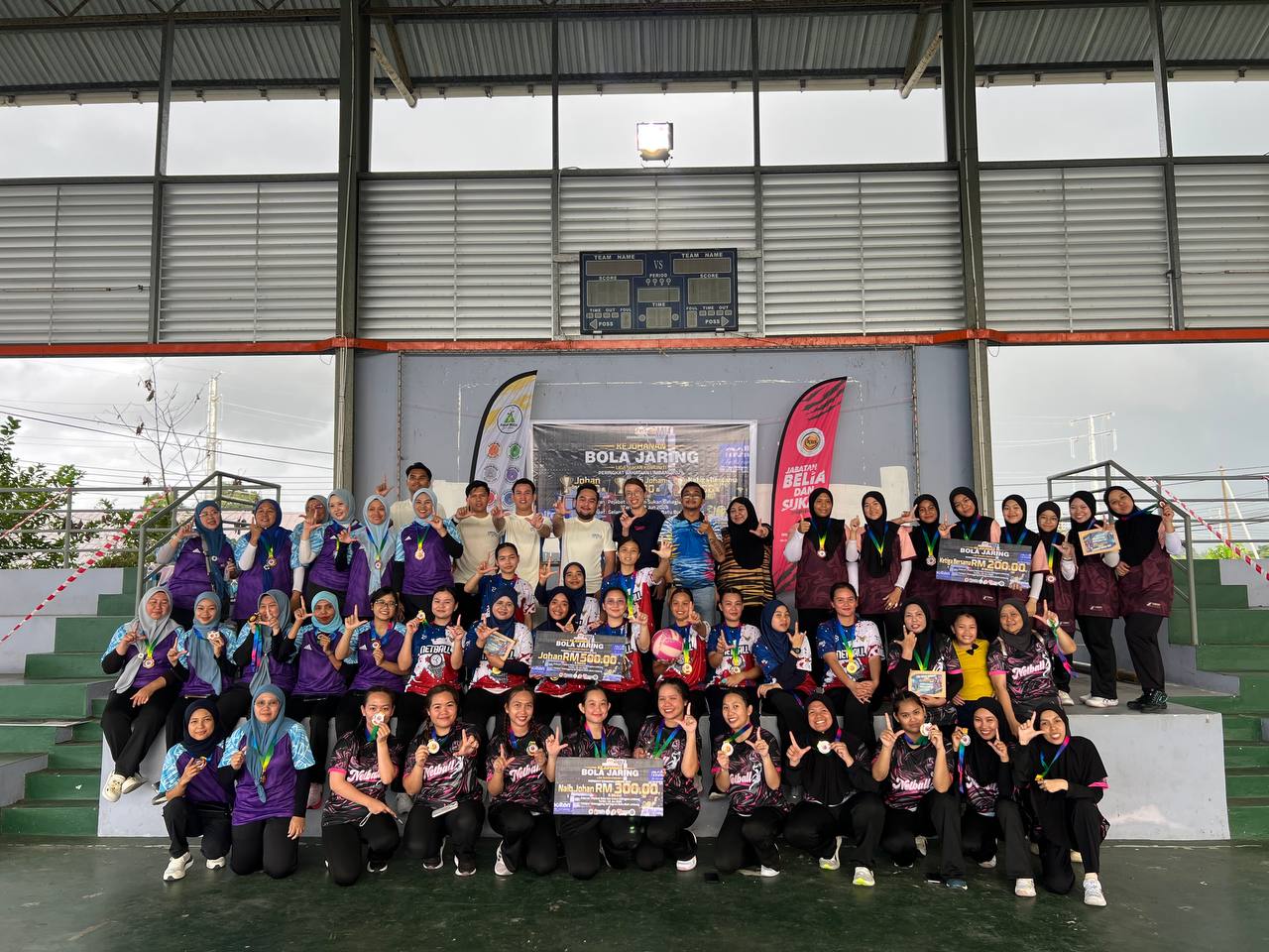 LIGA SUKAN KOMUNITI(LSK) 2026 BOLA JARING MENDAPAT TEMPAT DI HATI WARGA LIMBANG
