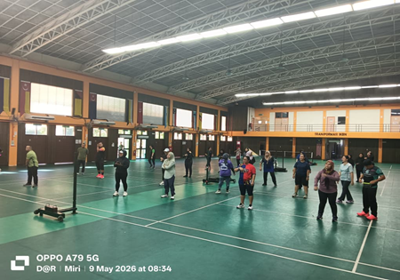 68 Orang Peserta Sertai Sesi 3 Program Biggest Loser Di Miri