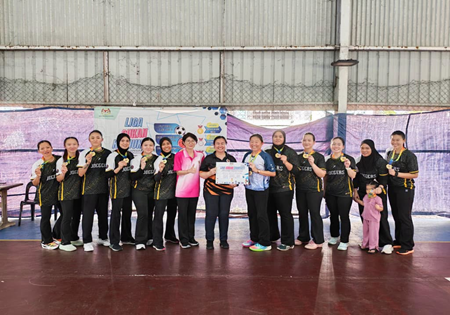 Joegers Johan Acara Bola Jaring Kejohanan Liga Sukan Komuniti Peringkat Bahagian Miri 2026 