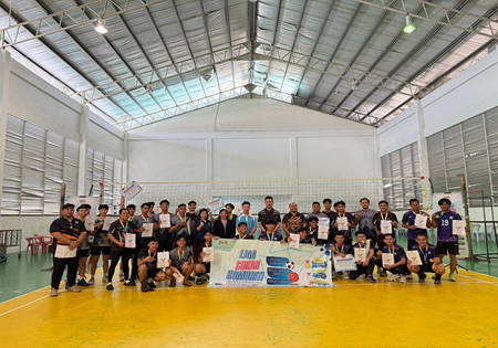 12 Pasukan Bola Tampar Lelaki Berentap Di Liga Sukan Komuniti Bahagian Miri 2026
