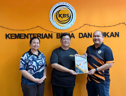 PBSB MIRI MENERIMA TIGA BORANG PENCALONAN ANUGERAH PERDANA BELIA NEGARA 2026 PERINGKAT NEGERI SARAWAK 