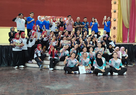 DNC Dinobatkan Sebagai Juara Kejohanan Bola Jaring Wanita Liga Sukan Komuniti Bahagian Mukah 2026