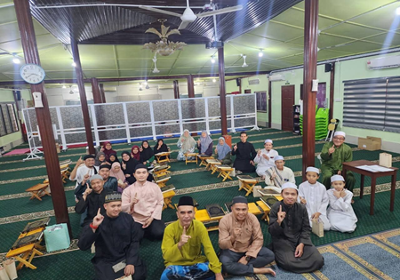 Khatam Al-Quran Rakan Muda Ramadhan X Rakan Masjid di Masjid Darul Huda, Kampung Kuala Lama Mukah