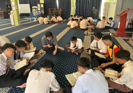 Surau Darul Solihin, MRSM Mukah Imarahkan Bulan Ramadan 1447H