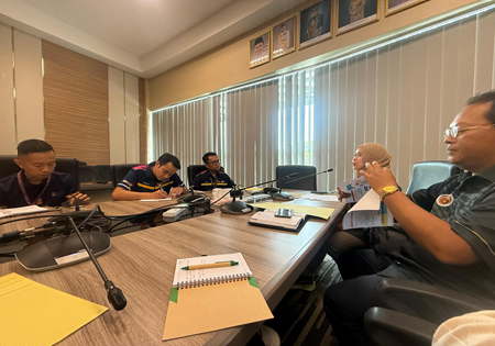 Sesi Lawatan Tapak Bahagian Pembangunan Rakan Muda JBSN Sarawak ke UiTM Cawangan Sarawak Kampus Mukah