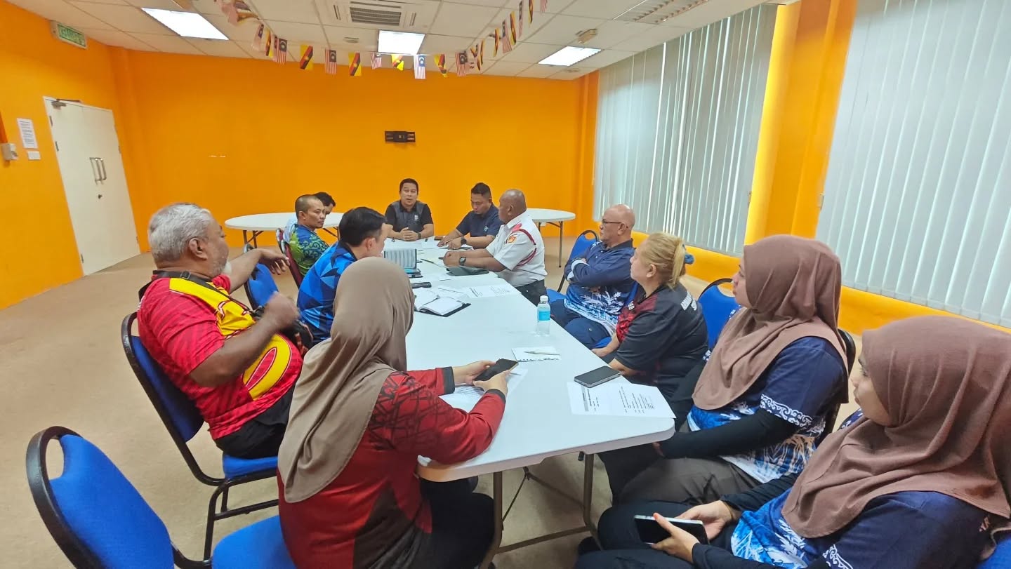 Persediaan Rapi Sambut Lawatan Kepimpinan Tertinggi KBS ke Kompleks Belia dan Sukan Negeri Sarawak