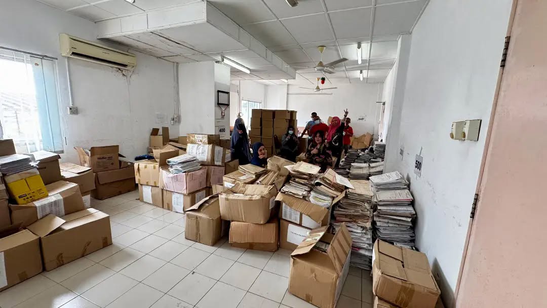 PROSES PELUPUSAN REKOD JBSN SARAWAK DILAKSANAKAN