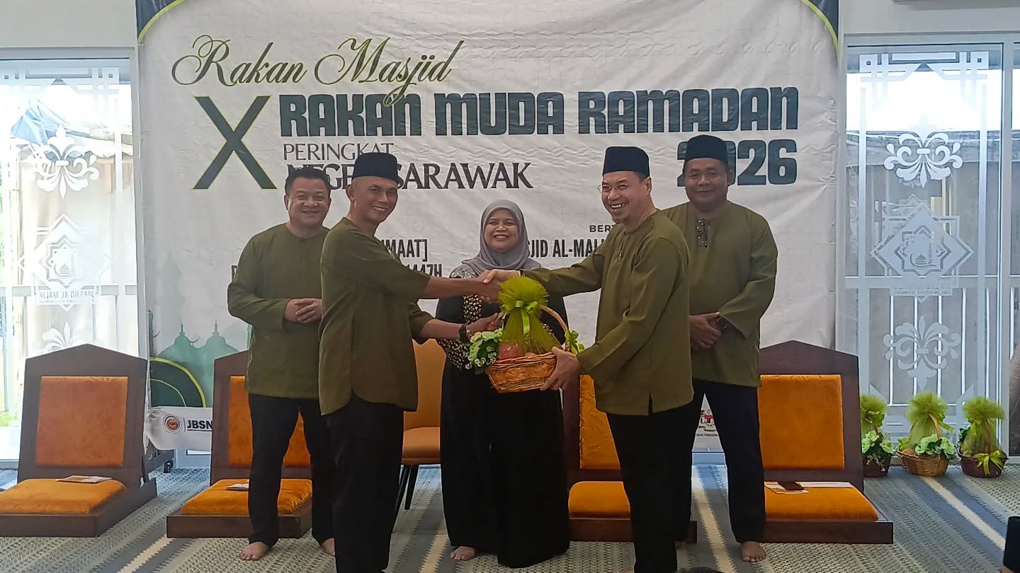 Program Rakan Masjid X Rakan Muda Ramadan 2026 Peringkat Negeri Sarawak Semarakkan Penghayatan Ramadan di Samarahan
