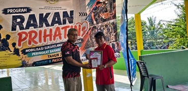 PROGRAM RAKAN PRIHATIN : MOBILISASI SUKARELAWAN RAKAN MUDA SIRI 2 SANTUNI KOMUNITI KAMPUNG MOYAN LAUT SEMANGAT KESUKARELAWANAN BELIA SAMARAHAN