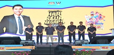 SAMBUTAN HARI BELIA NEGARA PERINGKAT SARAWAK MERIAH,  BUKTI PENYATUAN ANAK MUDA