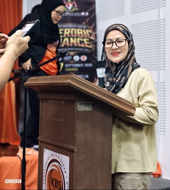KEMUDI PENGACARA HIDUPKAN GEMPITA PERTANDINGAN AEROBIC DANCE SARAWAK 2026
