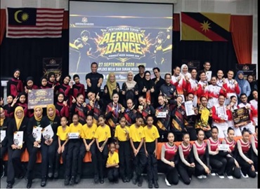 KEMUDI PENGACARA HIDUPKAN GEMPITA PERTANDINGAN AEROBIC DANCE SARAWAK 2026