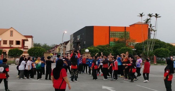 MALAYSIA AKTIF @ KOMUNITI SIRI 2 PACU SEMANGAT HIDUP SIHAT DI KOLEJ KOMUNITI SARIKEI