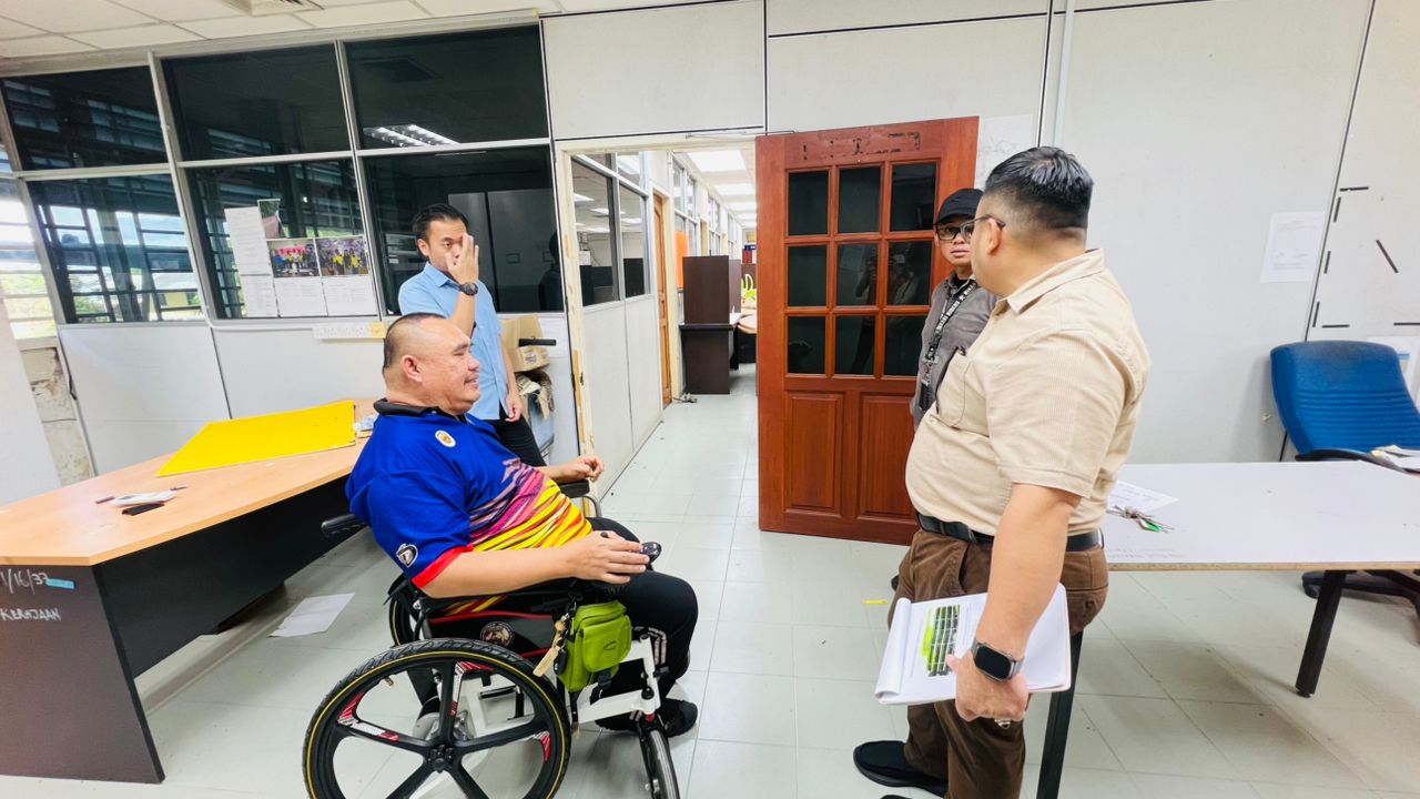 LAWATAN KETERSEDIAAN RUANG PEJABAT BAHARU DI WISMA NEGERI, SARIKEI