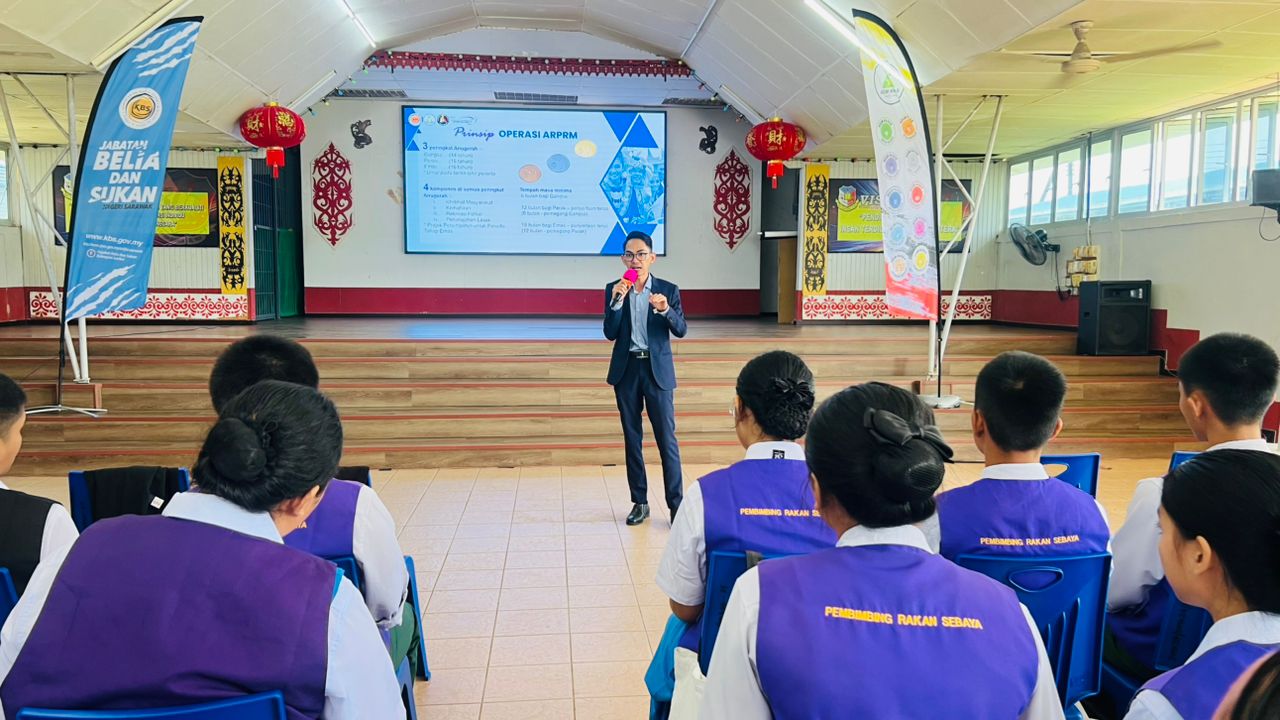 TAKLIMAT ANUGERAH REMAJA PERDANA RAKAN MUDA (ARPRM) TAHAP GANGSA DAN PERAK BAHAGIAN SARIKEI