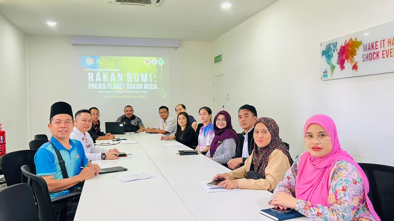 MESYUARAT JAWATANKUASA PROGRAM RAKAN BUMI : PROJEK PLANET RAKAN MUDA PERINGKAT NEGERI SARAWAK TAHUN 2026