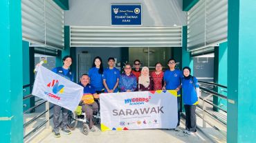 PBSB SARIKEI MENYANTUNI SUKARELAWAN MYCORPS