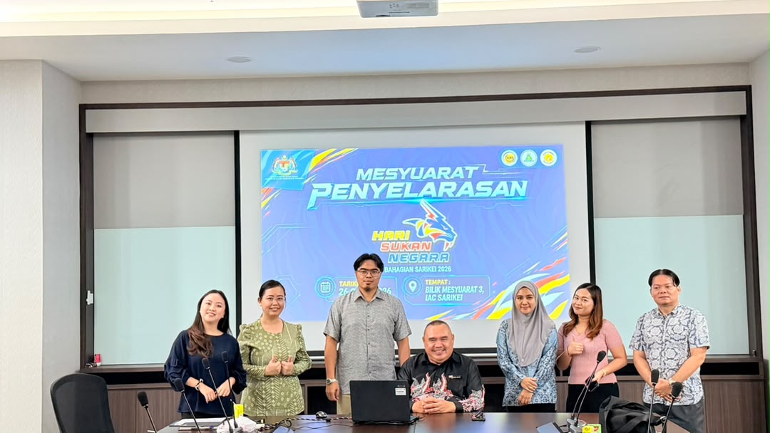 SESI PERJUMPAAN SUKARELAWAN PERKUKUH PERSIAPAN HARI SUKAN NEGARA SARIKEI 2026