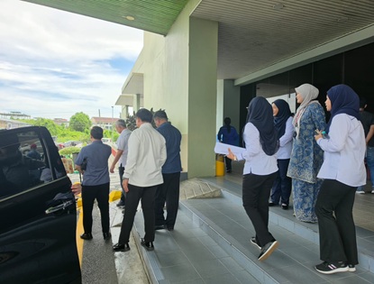Sesi Lawatan TKSUK Pacu Pembangunan Infrastruktur dan Perkhidmatan Awam di Sibu