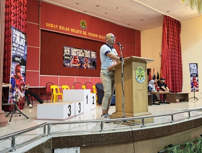 Penghargaan Kepada Dana Sukan Komuniti (DSK) Bersempena Karnival Tinju Bakat, Junior Dan Remaja Sibu Edisi Ke-2 Tahun 2026