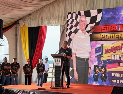 PBSB Sibu Turut Meriahkan Majlis Penangguhan Sibu International Powerboat Race 2026