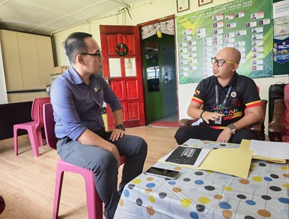 PBSB Sibu Perkukuh Kerjasama Bersama SMK Ulu Balingian Sempena Semarak Hari Belia