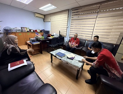 Perbincangan Strategik Program Rakan Muda Ramadan Bersama Pengarah Kolej Vokasional Sibu