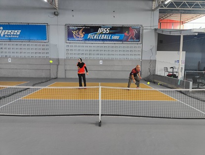 Sesi Riadah Pejabat Belia Dan Sukan Bahagian Sibu Galakkan Gaya Hidup Aktif Bersama Lanang Pickleball Club