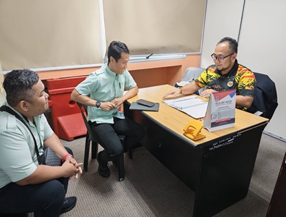 Kunjungan Khidmat Nasihat Daripada Kelab Larian Lebah Ke Pejabat Belia Dan Sukan Bahagian Sibu