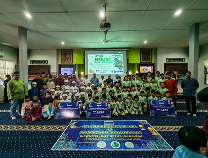 Program Rakan Muda Ramadan Peringkat Bahagian Sibu 2026 Meriah Di Masjid Darul Firdaus