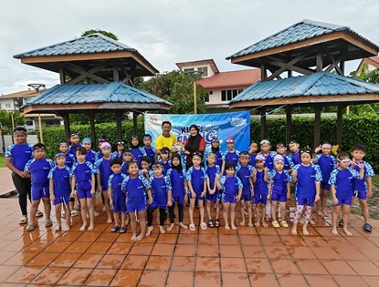 Majlis Penutupan Kemahiran Latihan Asas Sukan (KLAS) Renang 2026 Fasa 1 - Kategori Kanak-Kanak B40 (Umur 6 Hingga 12 Tahun) Di Sibu