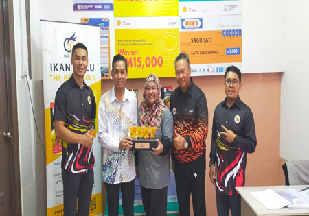 PERASMIAN HUB IKAN BULU SRI AMAN