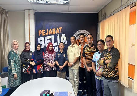 LAWATAN PENGAUDITAN PENGURUSAN KEWANGAN DARI UNIT AUDIT DALAM KBS KE PEJABAT BELIA DAN SUKAN BAHAGIAN SRI AMAN