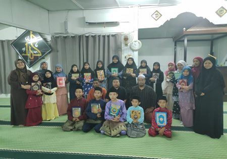 MAJLIS TADARUS AL-QURAN MASJID BAHAGIA KAMPUNG BAKONG,LINGGA