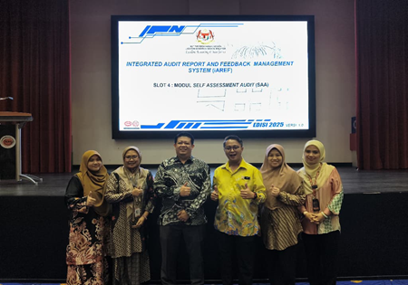 BENGKEL PENGENALAN SELF ASSESSMENT AUDIT (SAA) MENGGUNAKAN INTEGRATED AUDIT REPORT AND FEEDBACK MANAGEMENT SYSTEM (iAREF)