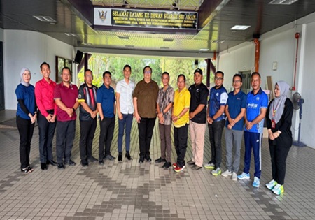 MESYUARAT PENYELARASAN AKTIVITI SUKAN SEMPENA PROGRAM SARAWAKKU SAYANG PERINGKAT BAHAGIAN SRI AMAN