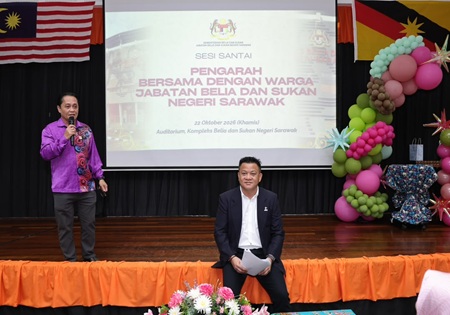 SESI SANTAI BERSAMA PENGARAH JBS NEGERI SARAWAK – PENGUKUHAN SEMANGAT MALAYSIA MADANI DAN AGENDA REFORMASI PENJAWAT AWAM