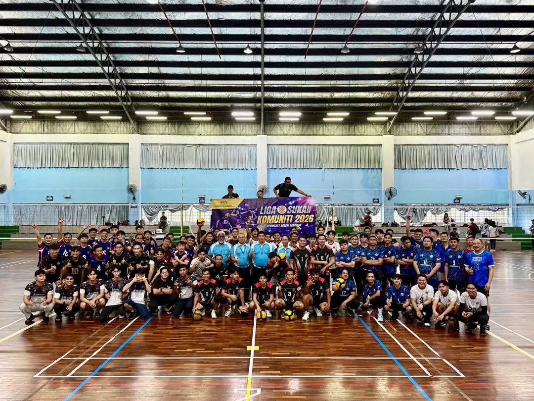 LIGA SUKAN KOMUNITI PERINGKAT NEGERI SARAWAK 2026 BERMULA HARI INI