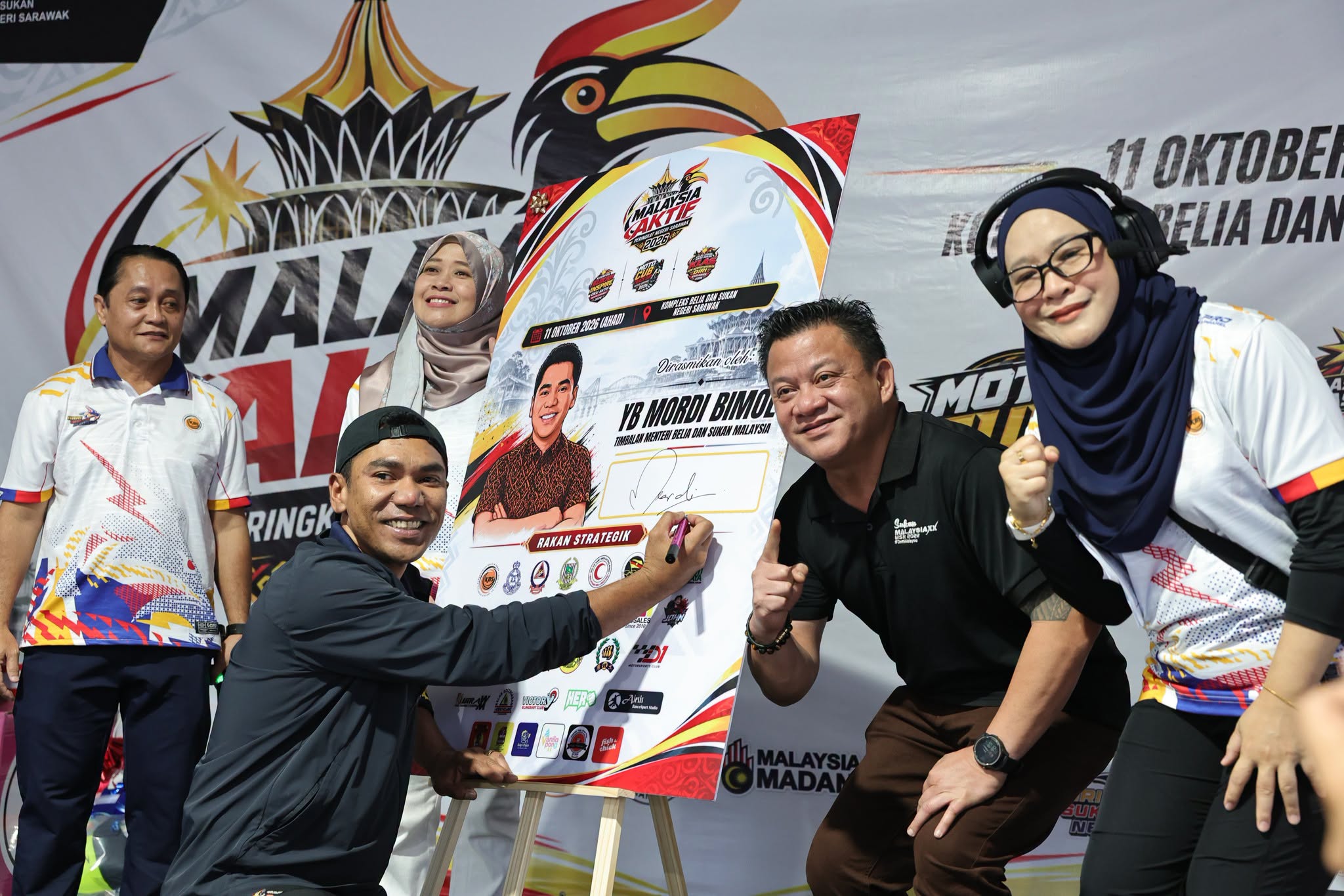 MALAYSIA AKTIF SARAWAK 2026 HIMPUNKAN 4,000 PESERTA