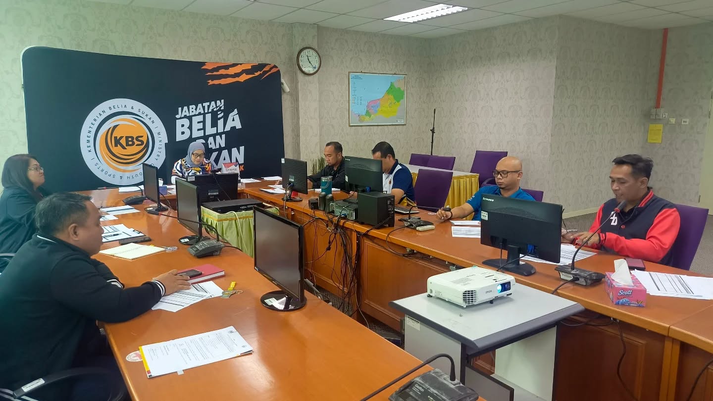 Mesyuarat Bulanan Bahagian Pembangunan Sukan JBSN Sarawak Fokus Perancangan Program 2026