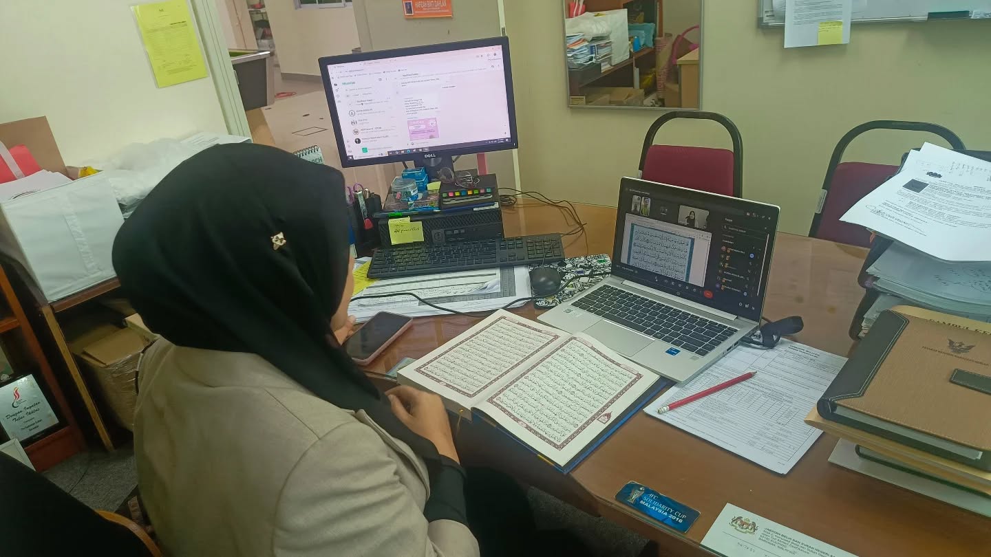 Program Mari Mengaji di Bulan Ramadan bagi pegawai dan kakitangan Jabatan Belia dan Sukan Negeri Sarawak