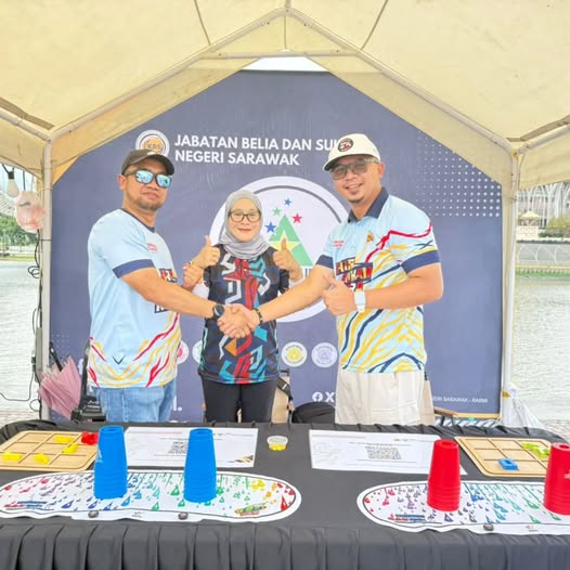 Serah Tugas Cawangan Pembangunan Sukan Rekreasi JBSN Sarawak