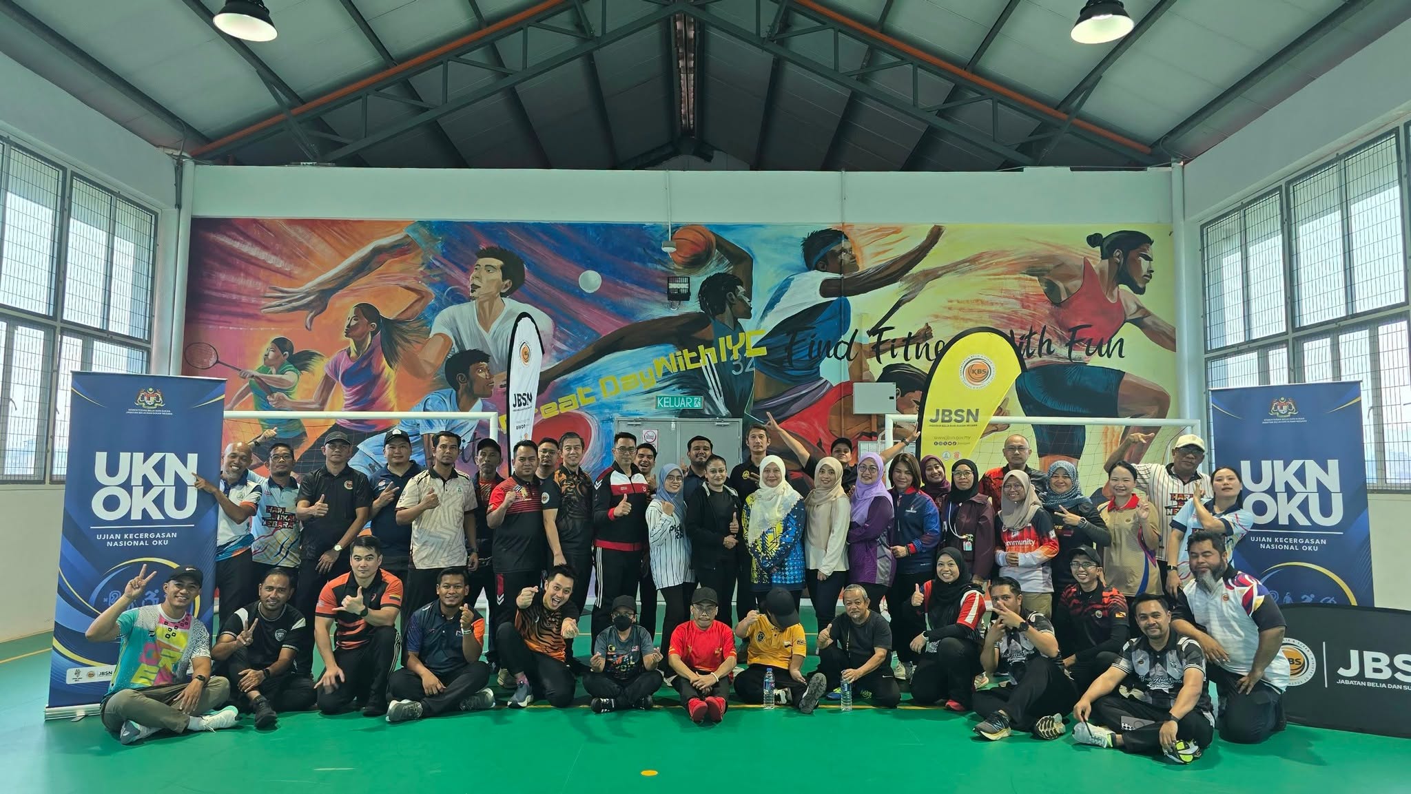 PEGAWAI JBSN SARAWAK SERTAI TRAINING OF TRAINERS UJIAN KECERGASAN NASIONAL OKU 2026