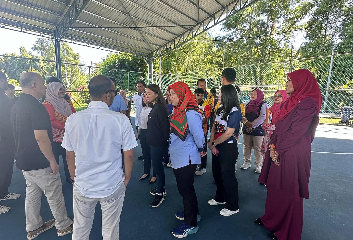 LAWATAN KERJA YB MENTERI BELIA DAN SUKAN KE HULU SELANGOR