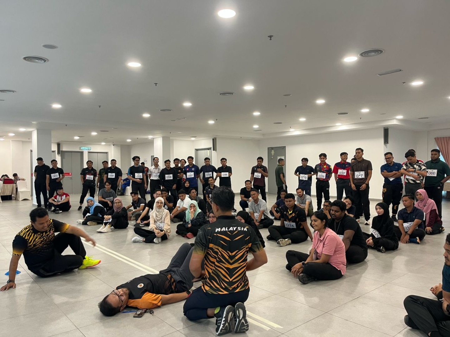 UJIAN KECERGASAN JASMANI KEBANGSAAN PENGAMBILAN KADET PEGAWAI TADBIR DIPLOMATIK, TEAM SELANGOR KOMITED BERSAMA