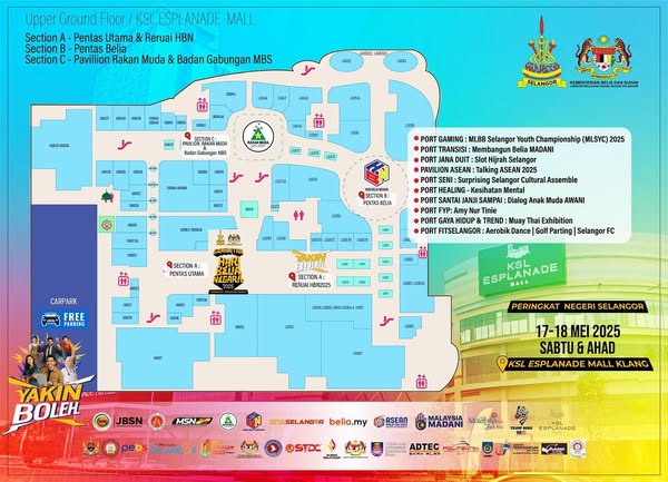 LAYOUT SAMBUTAN HARI BELIA NEGARA PERINGKAT NEGERI SELANGOR TAHUN 2025